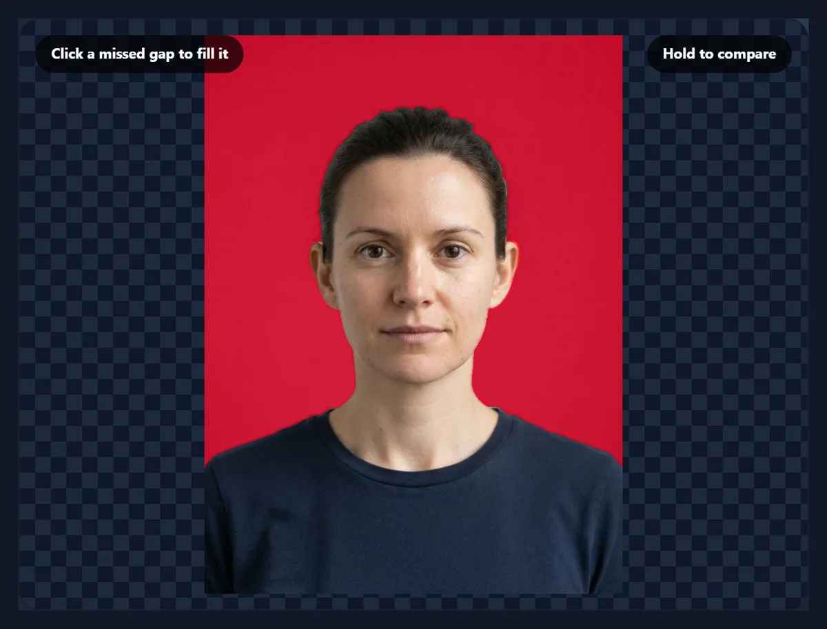 The portrait on red with the wall’s shading kept