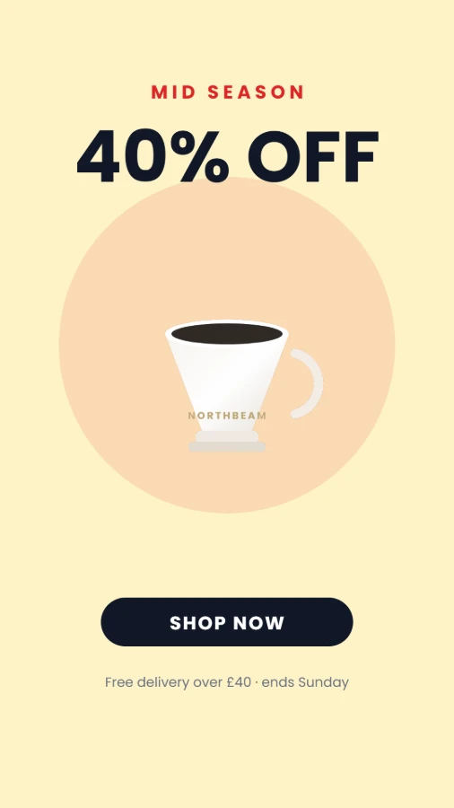 Product Sale Instagram Story template preview