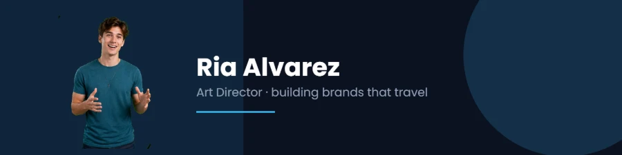 Team Introduction Banner template preview